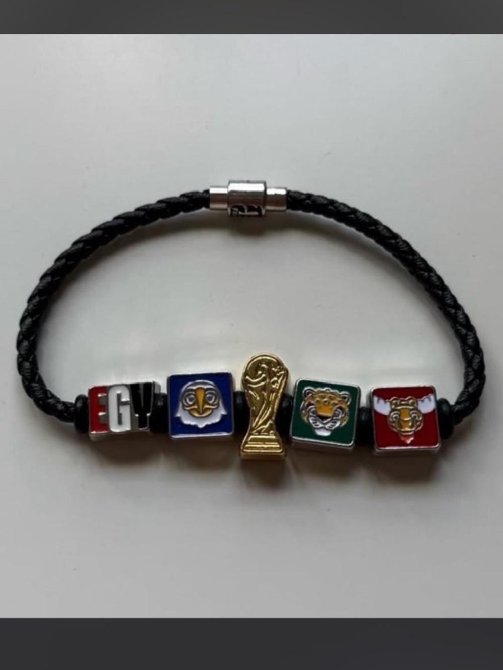 Official Bank of America FIFA World Cup 2026 Fan Band Bracelet - Small - EGYPT